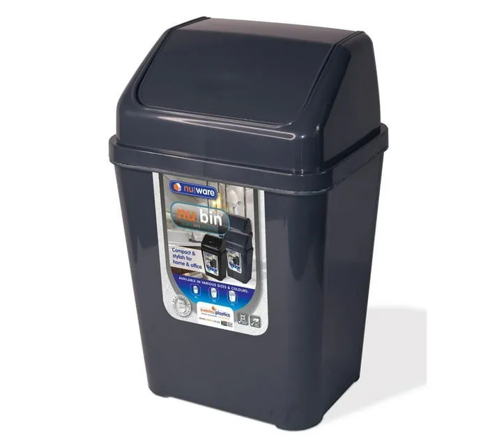 17L Plastic Dustbin Flip Top BN-17L Nu Ware