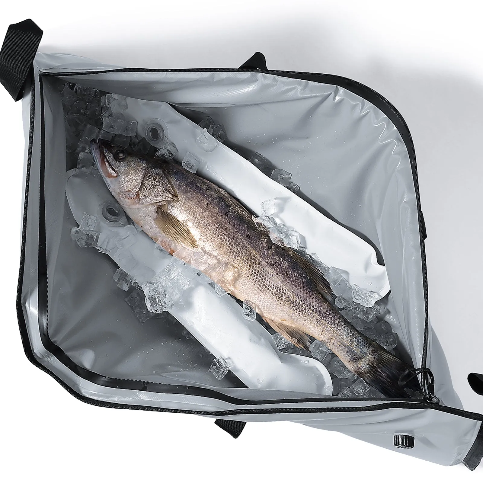 40x18'' Leakproof Fish Cooler Bag With Waterproof Zipper