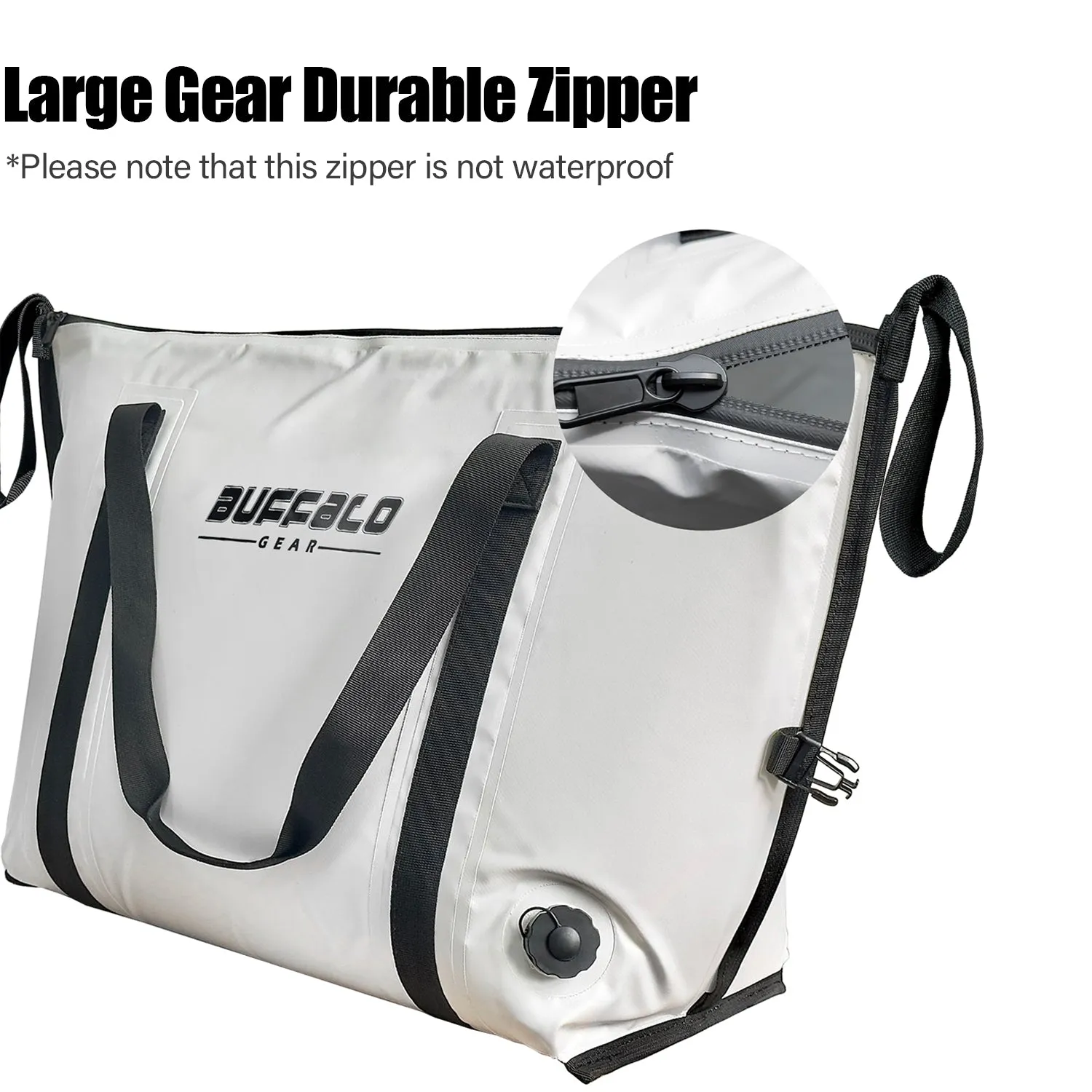 42L Insulated Fish Cooler Bag With Flat Bottom