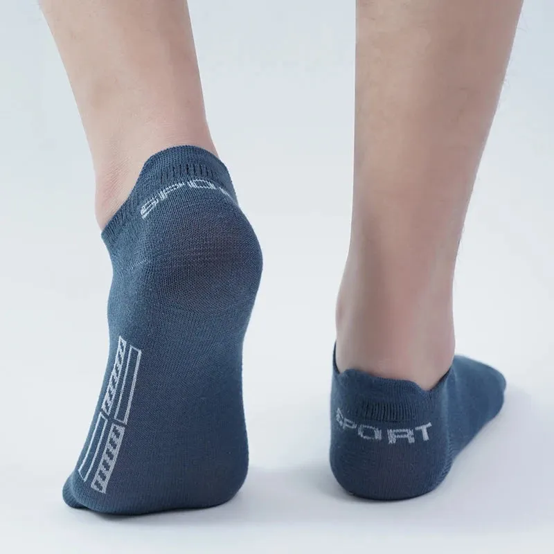 5 Pairs Breathable Cotton Sports Socks