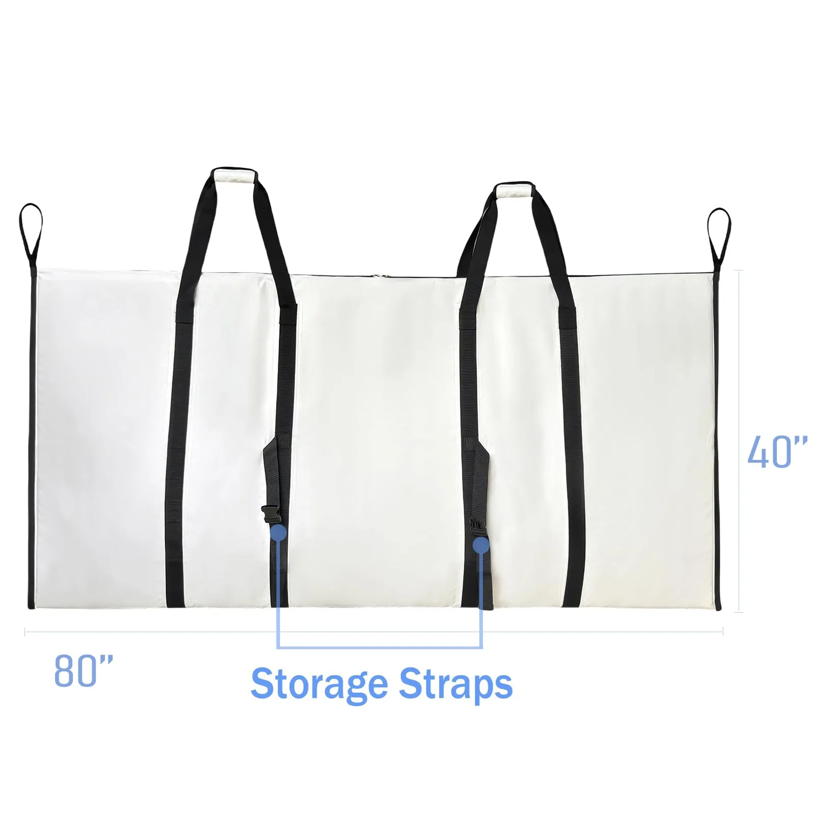 80x40'' Collapsible Insulated Fish Cooler Bag With YKK Zipper