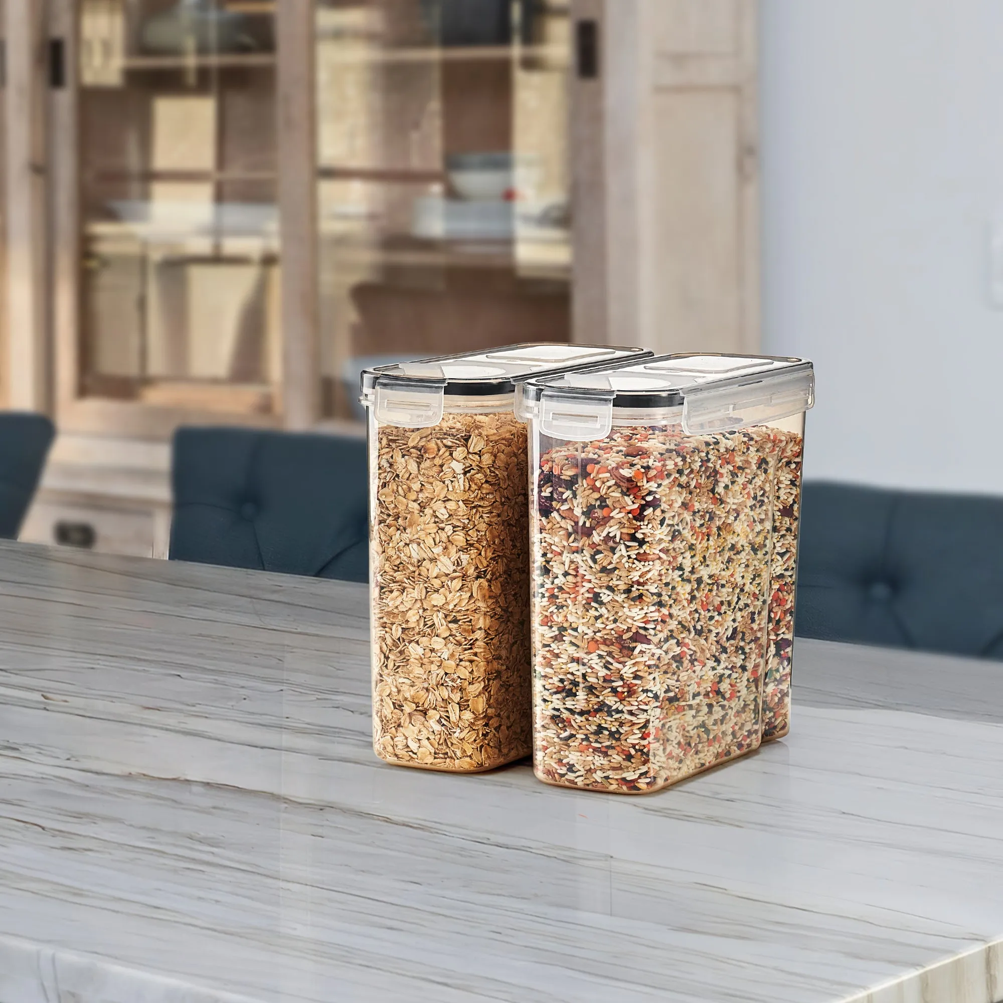 Airtight Food Storage Dispensers (2 Pack)