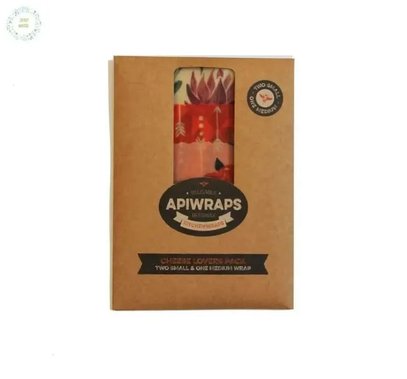 Apiwraps Australian Made reusable Beeswax Wraps - Everyday wraps!