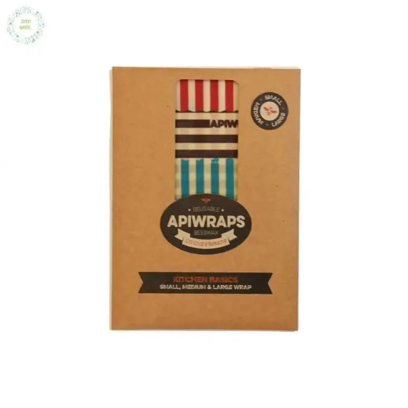 Apiwraps Australian Made reusable Beeswax Wraps - Everyday wraps!