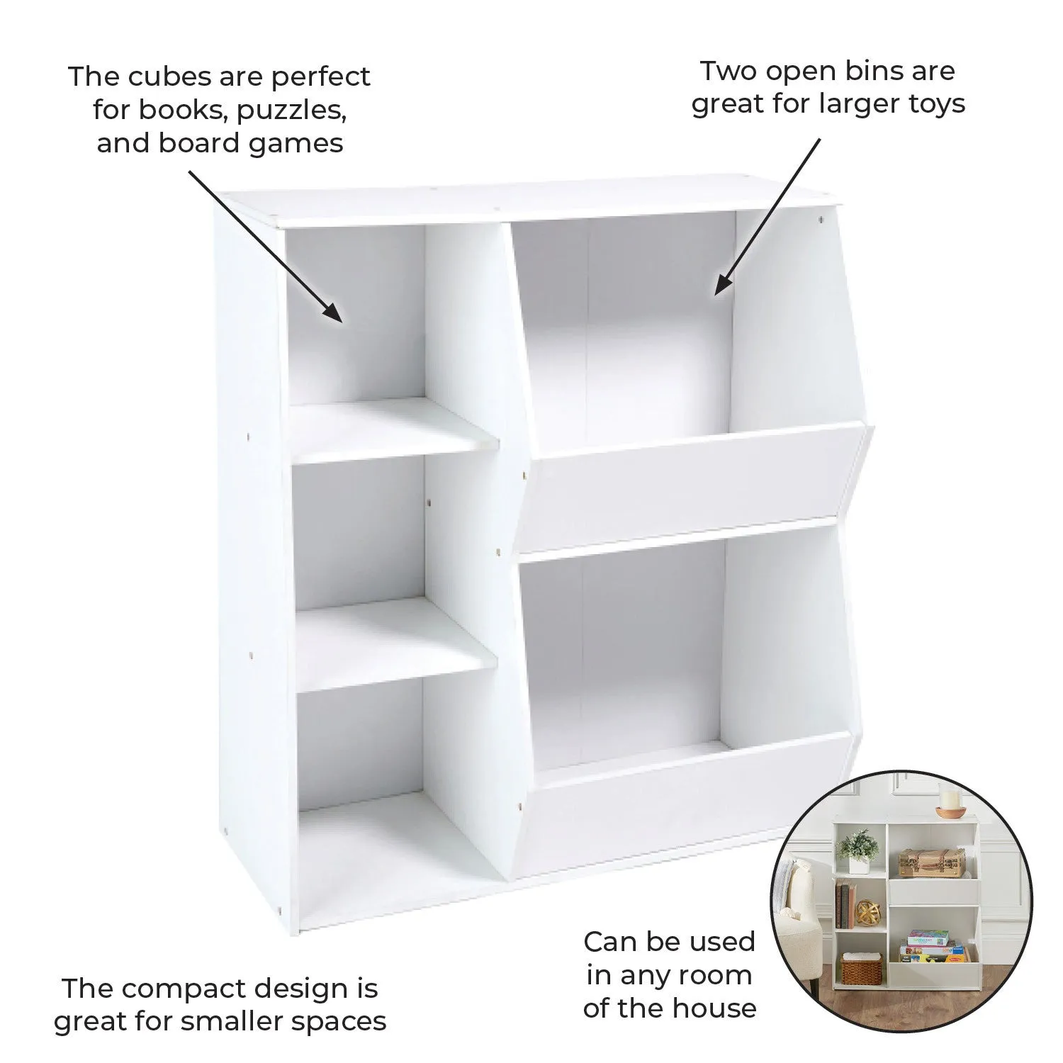 Badger Basket Side-by-Side Combo Bin Storage Unit