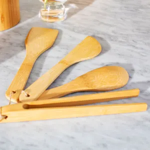 Bamboo Kitchen Utensils Set