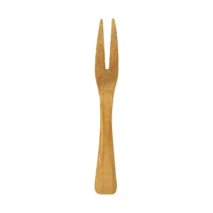 Bamboo Mini Fork - 3.5in - 500 Pcs