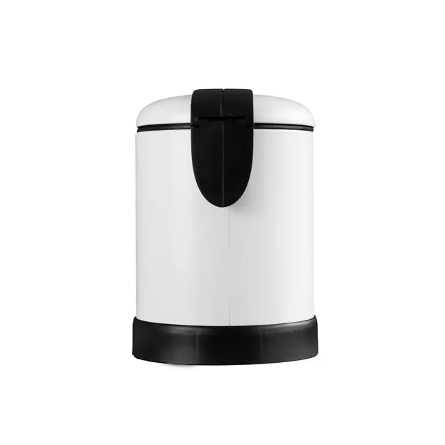 Bao 3L Round Bathroom Bin Matt White