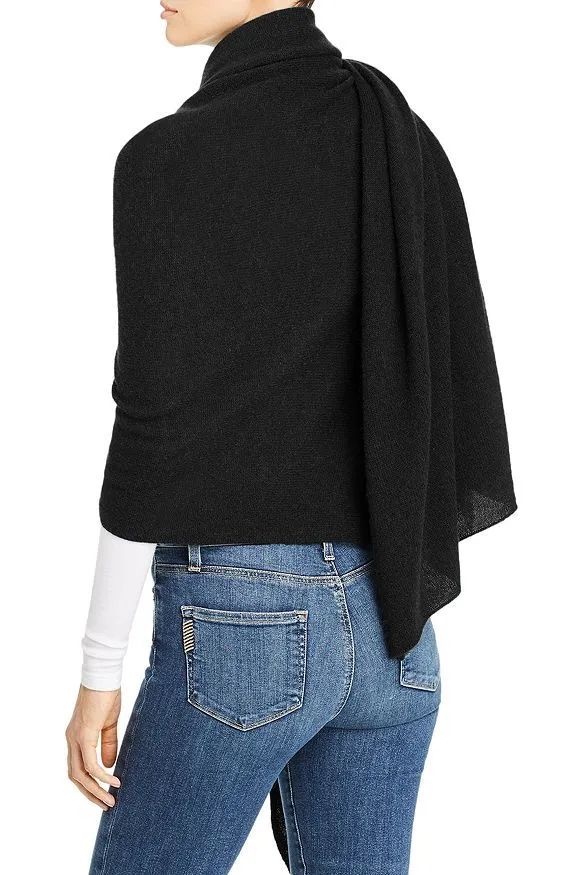 Black Cashmere Travel Wrap