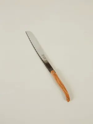 Bread Knife - Olive Wood