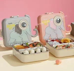 Carnival Stainless Steel Lunch Box - Elephant