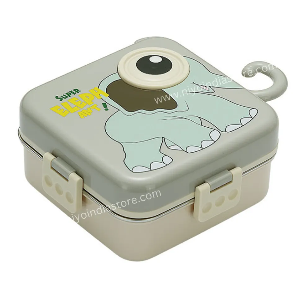 Carnival Stainless Steel Lunch Box - Elephant