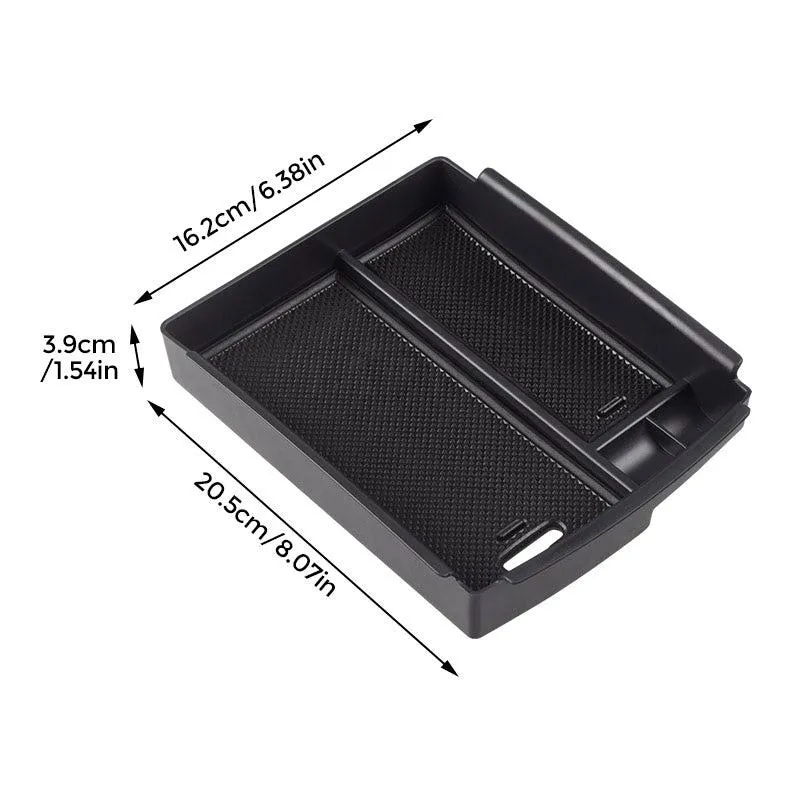 Center Console Storage Box with USB Hole for Model X