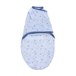 Clevamama - Swaddle To Sleep - Baby Swaddle Wrap (Blue)