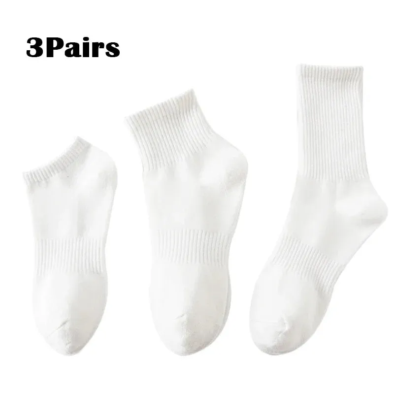 Cotton 3 Pack Socks