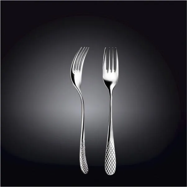 Dinner Fork 8" inch | 20 Cm In White Box