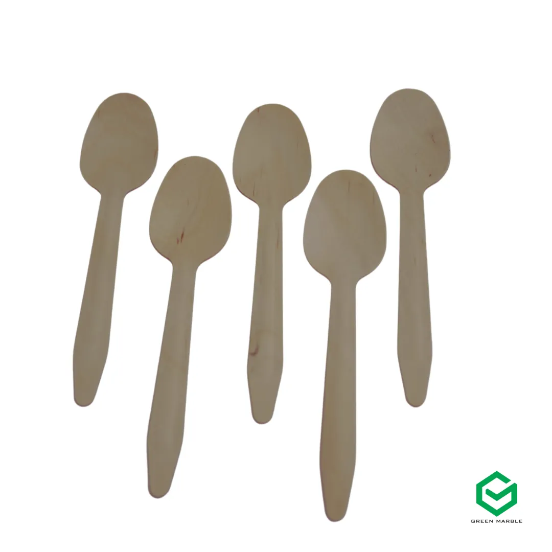 Disposable Wooden Spoon - 200 pcs