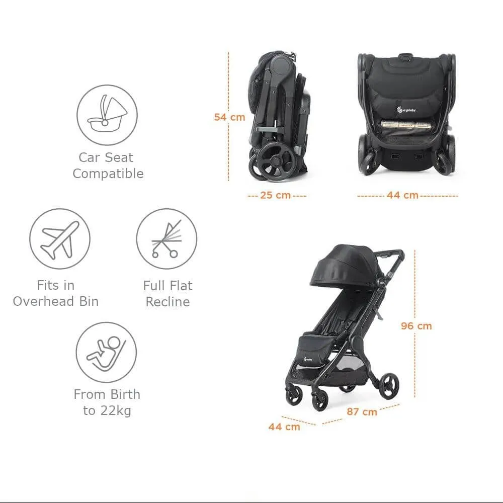 Ergobaby Metro  Compact City Stroller - Black