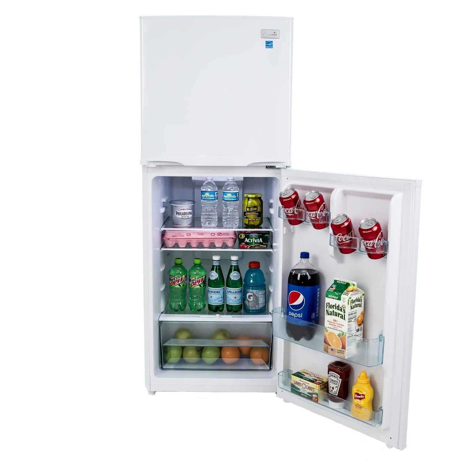 FF7B0W Avanti 7.0 cu. ft. Apartment Size Refrigerator - White / 7.0 cu. ft.