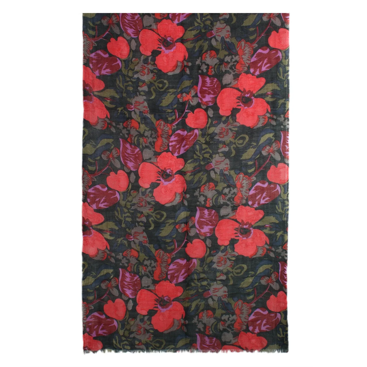 Floral Fusion Lightweight Scarf