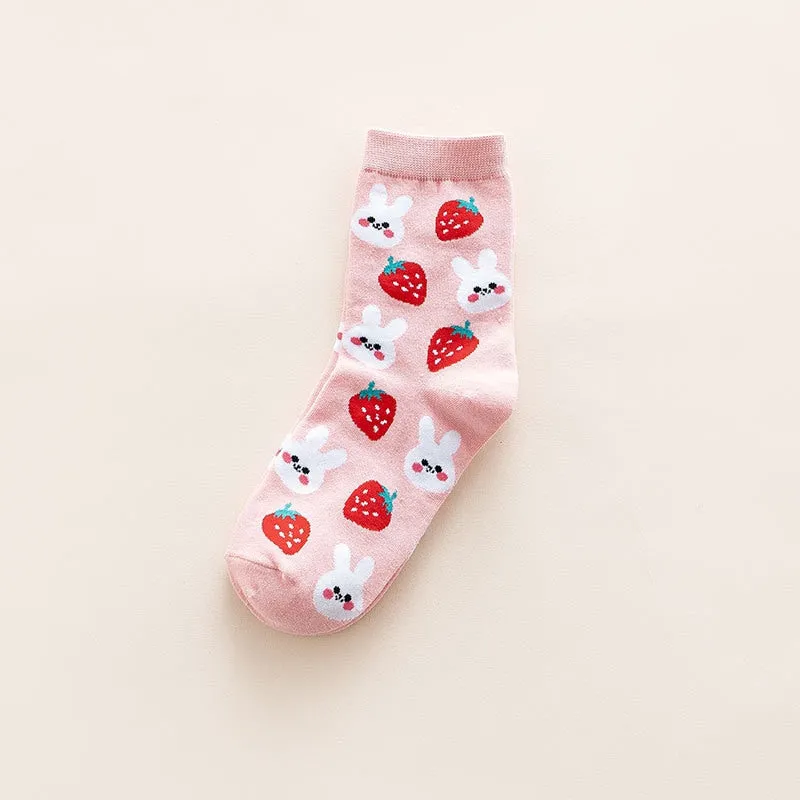 Fruit and Animal Socks