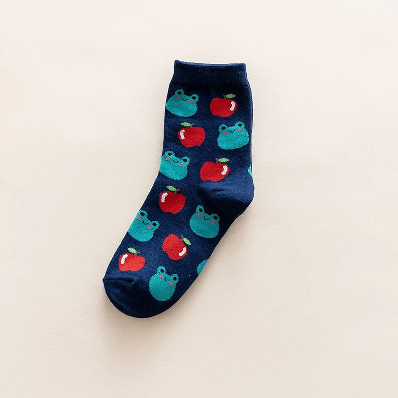 Fruit and Animal Socks