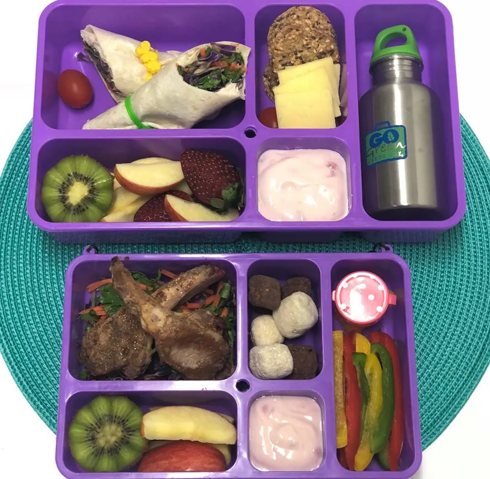 Go Green Small Snack Box - Blue