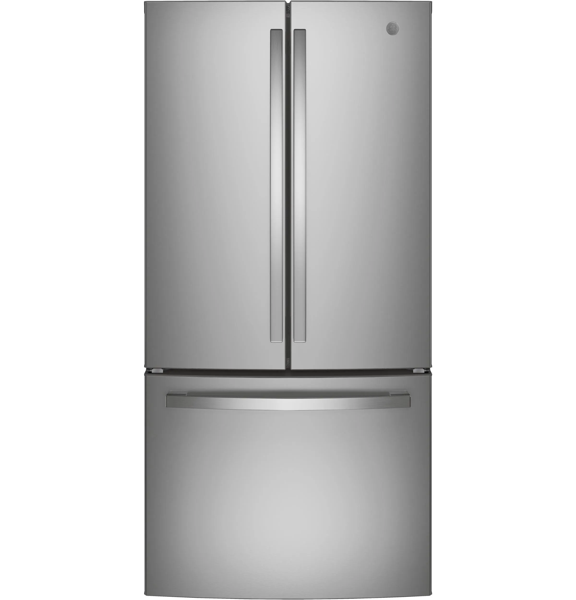 GWE19JYLFS GE® ENERGY STAR® 18.6 Cu. Ft. Counter-Depth French-Door Refrigerator