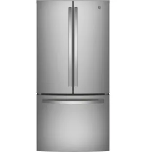 GWE19JYLFS GE® ENERGY STAR® 18.6 Cu. Ft. Counter-Depth French-Door Refrigerator