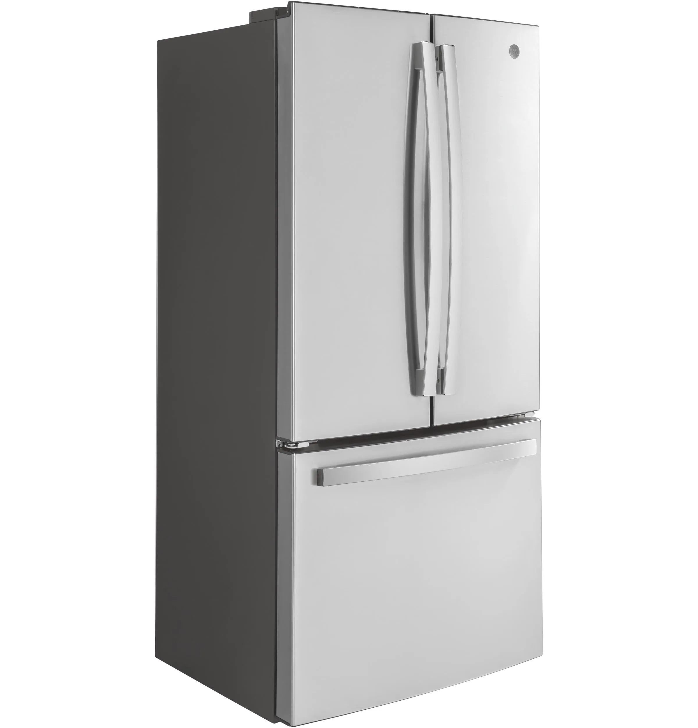 GWE19JYLFS GE® ENERGY STAR® 18.6 Cu. Ft. Counter-Depth French-Door Refrigerator