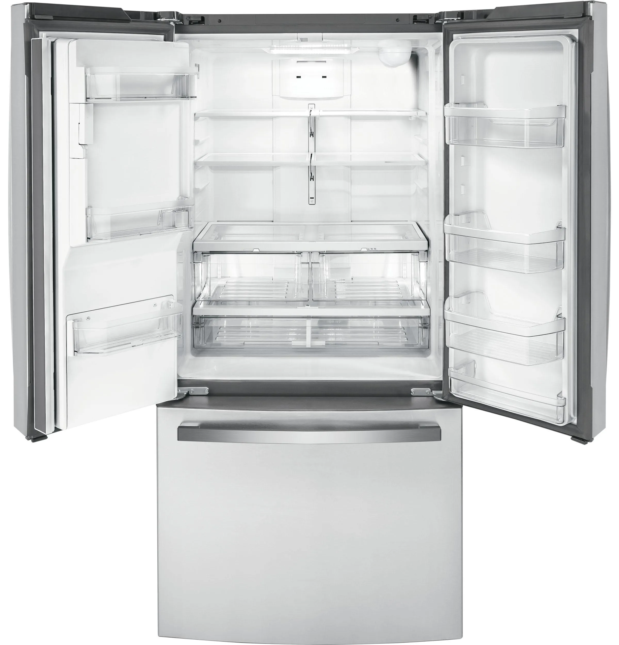 GYE18JYLFS GE® ENERGY STAR® 17.5 Cu. Ft. Counter-Depth French-Door Refrigerator