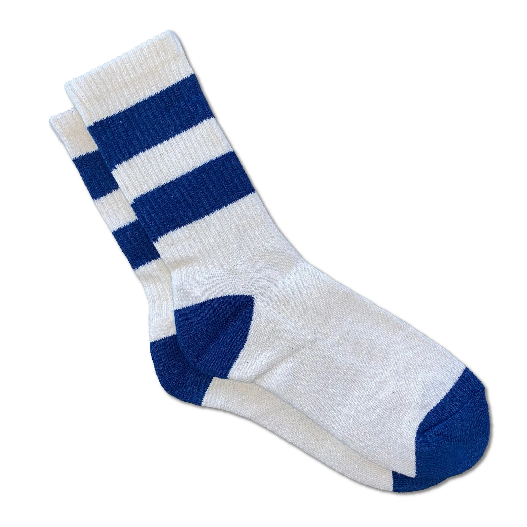 Hemp Crew Socks - Striped Collection