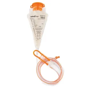 Infinity Orange 100 mL Bag Set with ENFit® Connector