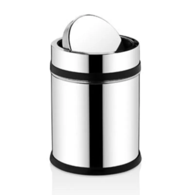 Inox Dustbin 8 Lt Swing Top Lid