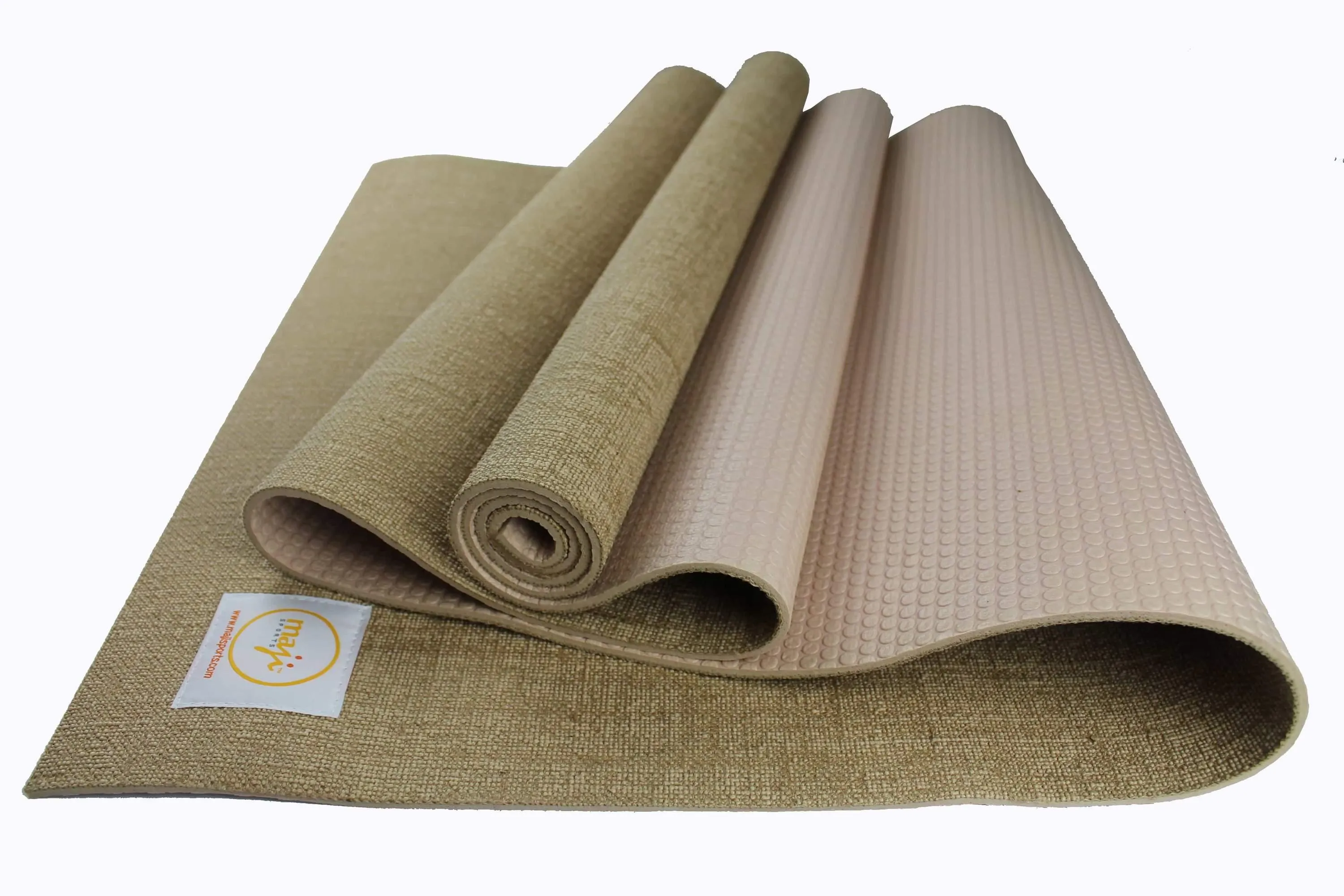 Jute Premium Eco Yoga Mat   Foot Massager (7.5cm x 17.5cm)