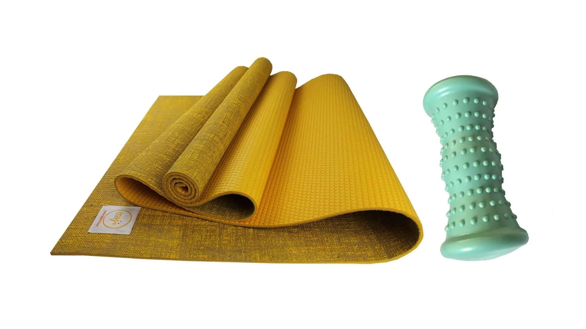 Jute Premium Eco Yoga Mat   Foot Massager (7.5cm x 17.5cm)