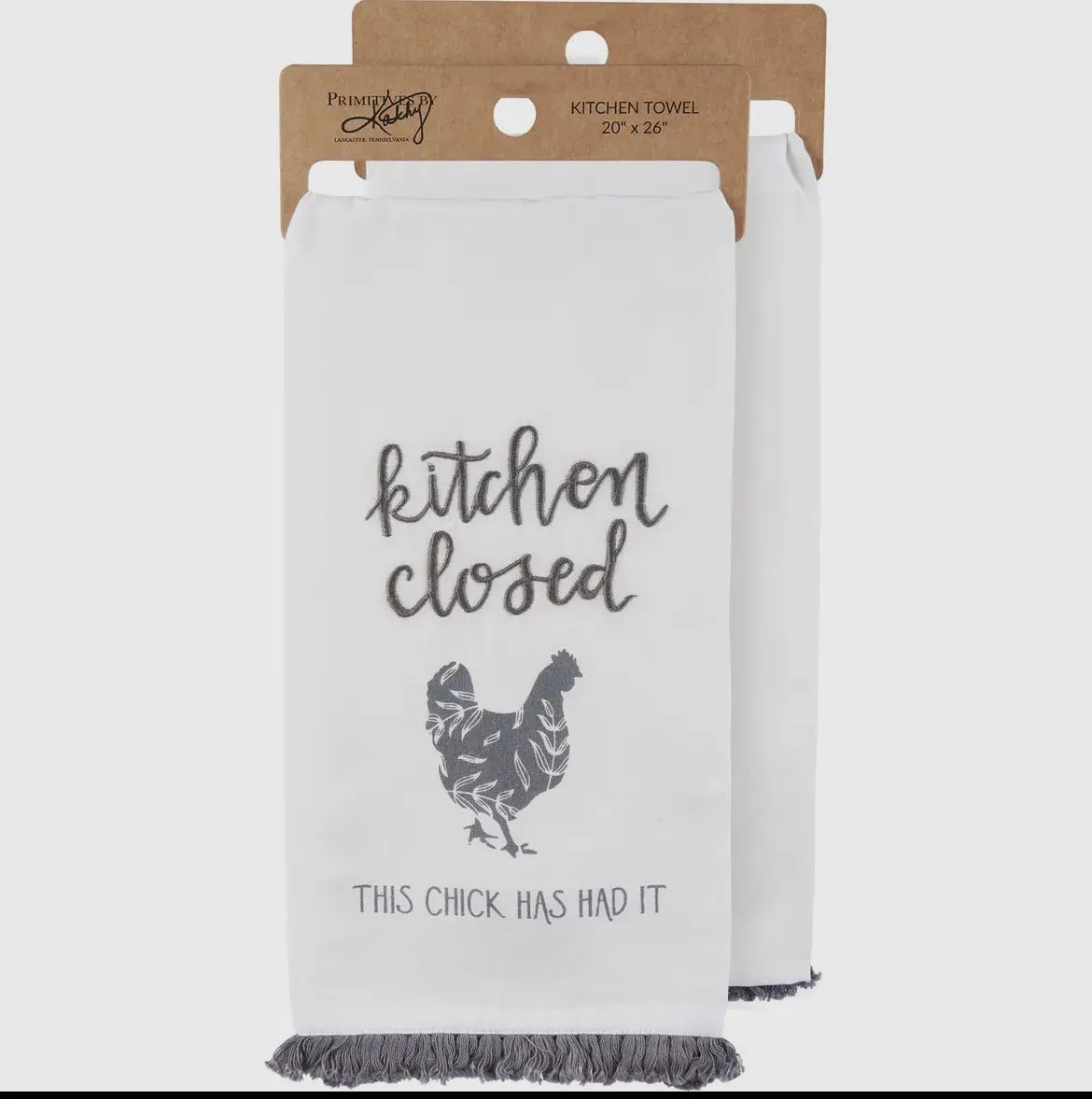 Kitchen Closed Tea Towel