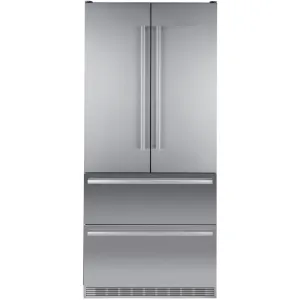 Liebherr 60/40 NoFrost Freestanding American Fridge Freezer | CBNES6256