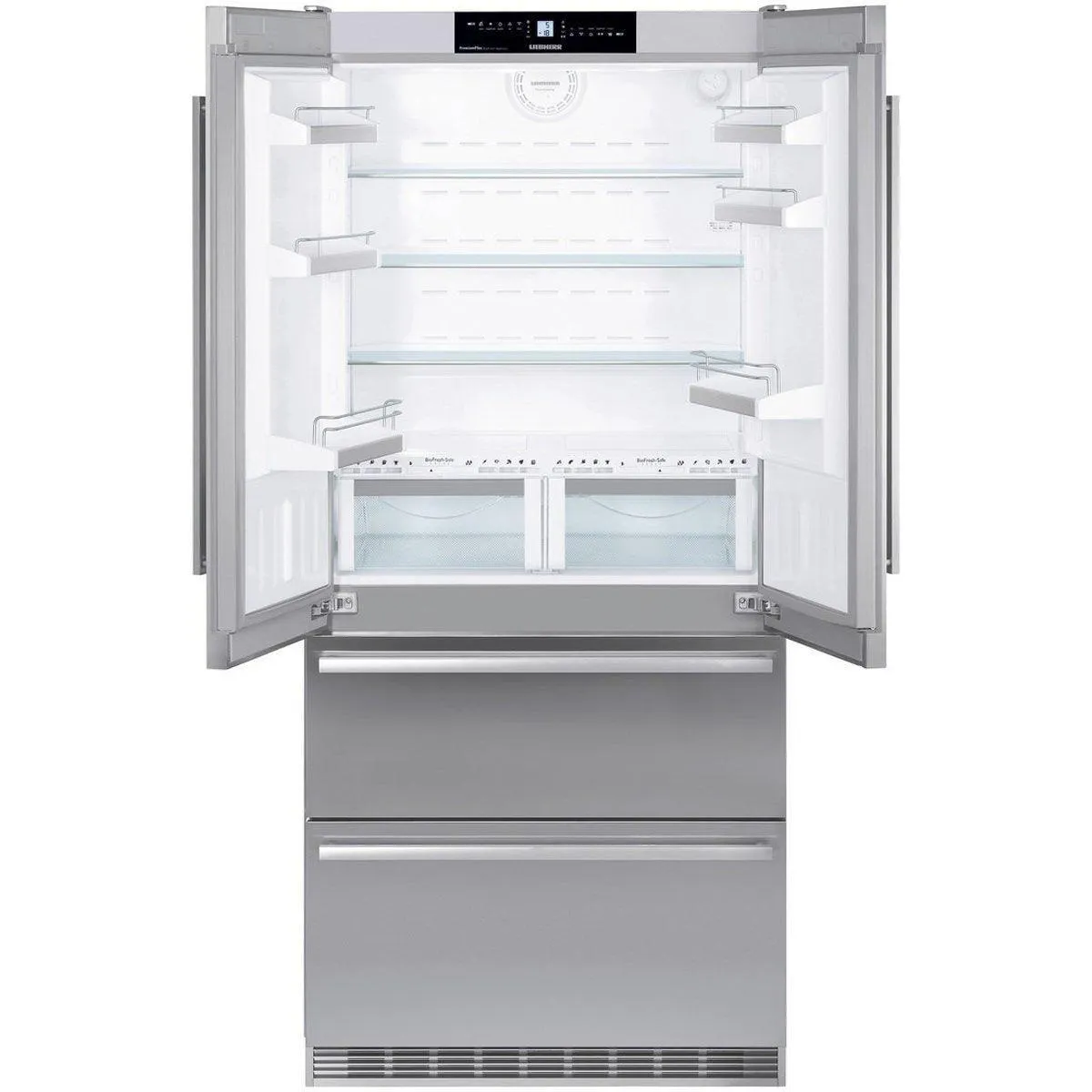 Liebherr 60/40 NoFrost Freestanding American Fridge Freezer | CBNES6256