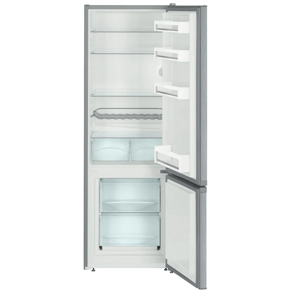 Liebherr CUel2831 265 Litre Freestanding Fridge Freezer 55cm Wide- Stainless Steel Look