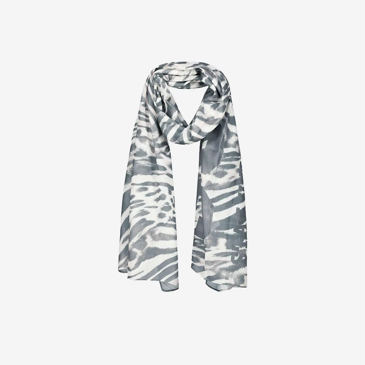 LIGHTWEIGHT ANIMAL PRINT SCARF