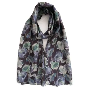 Lotus Leaf Scarf (small scale print) 2 colors available