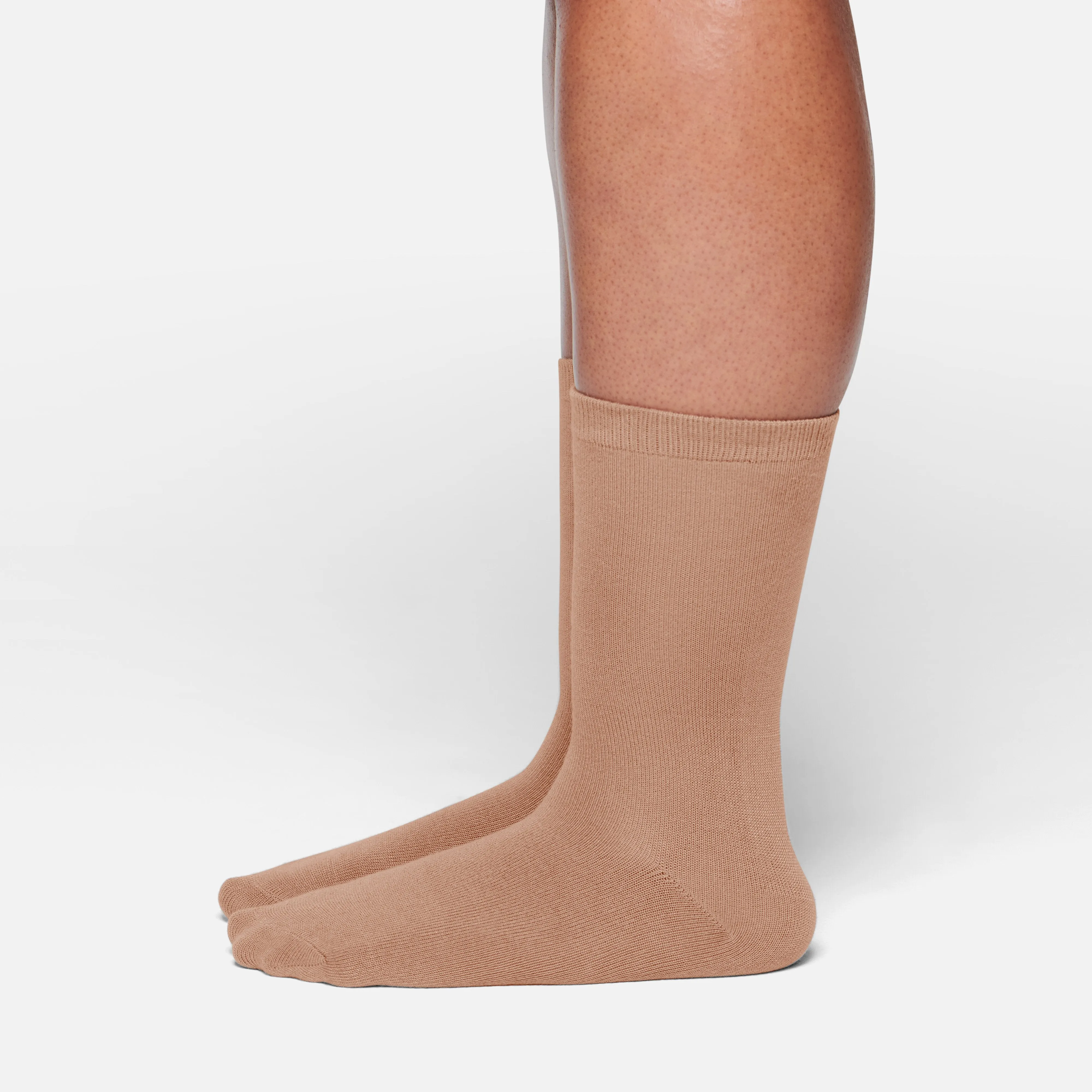 MICROPOLY CREW SOCK | SIENNA