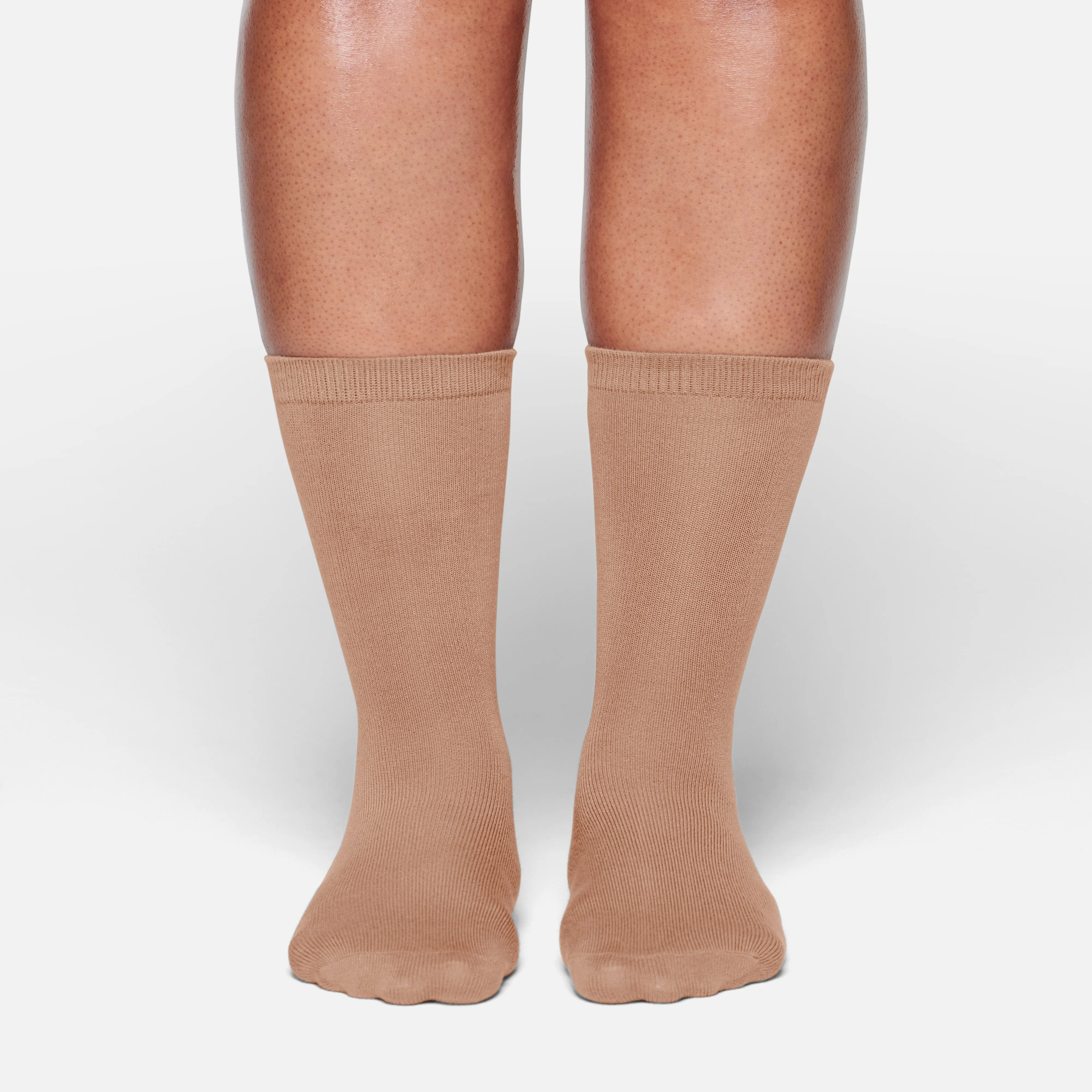 MICROPOLY CREW SOCK | SIENNA