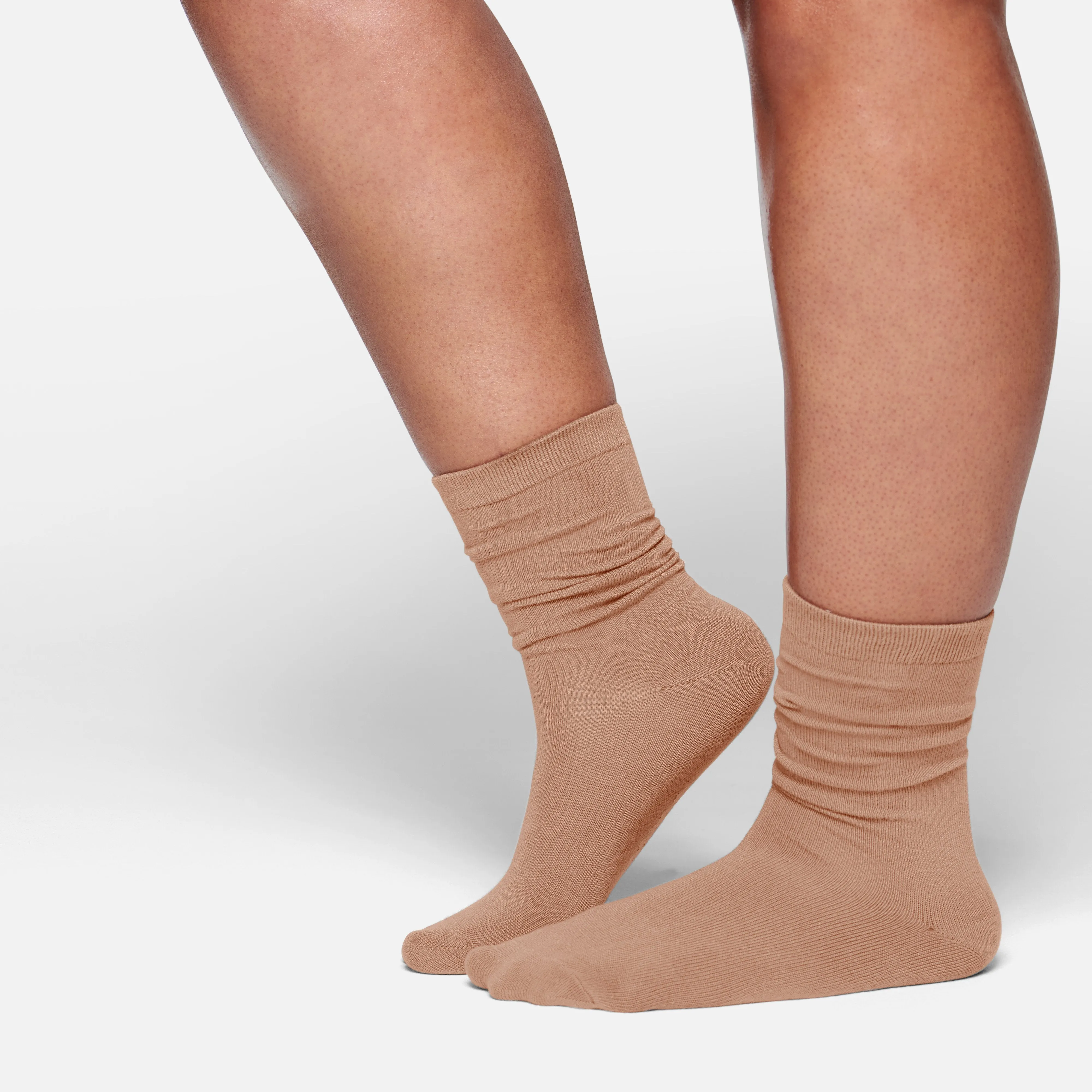 MICROPOLY MID CALF SOCK | SIENNA