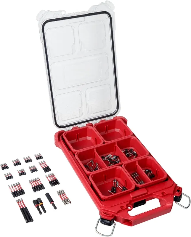 Milwaukee SHOCKWAVE PACKOUT 48-32-4082 Impact Driver Bit Set, 100-Piece :SET: QUANTITY: 1