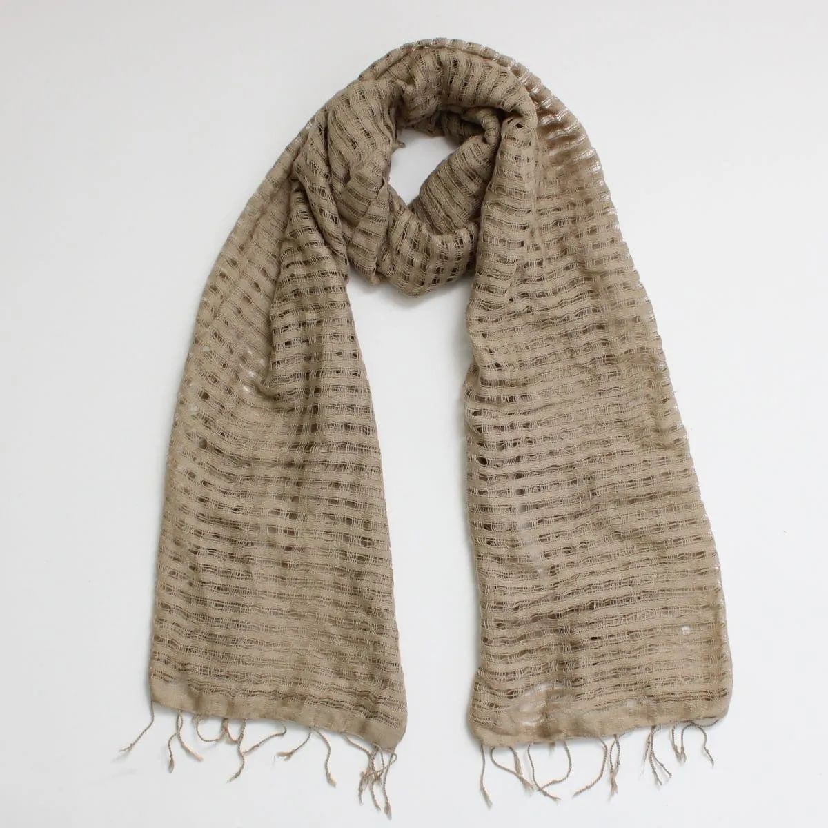 Mocha Mariah Scarf