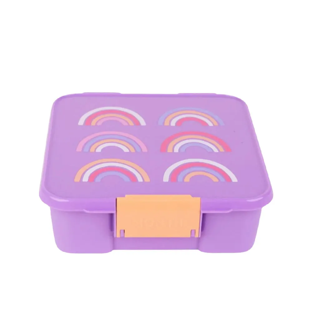 MontiiCo Bento Five Lunch Box - Rainbow Roller