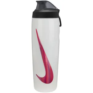 Nike Refuel Locking Lid 24oz - White/Hyper Crimson