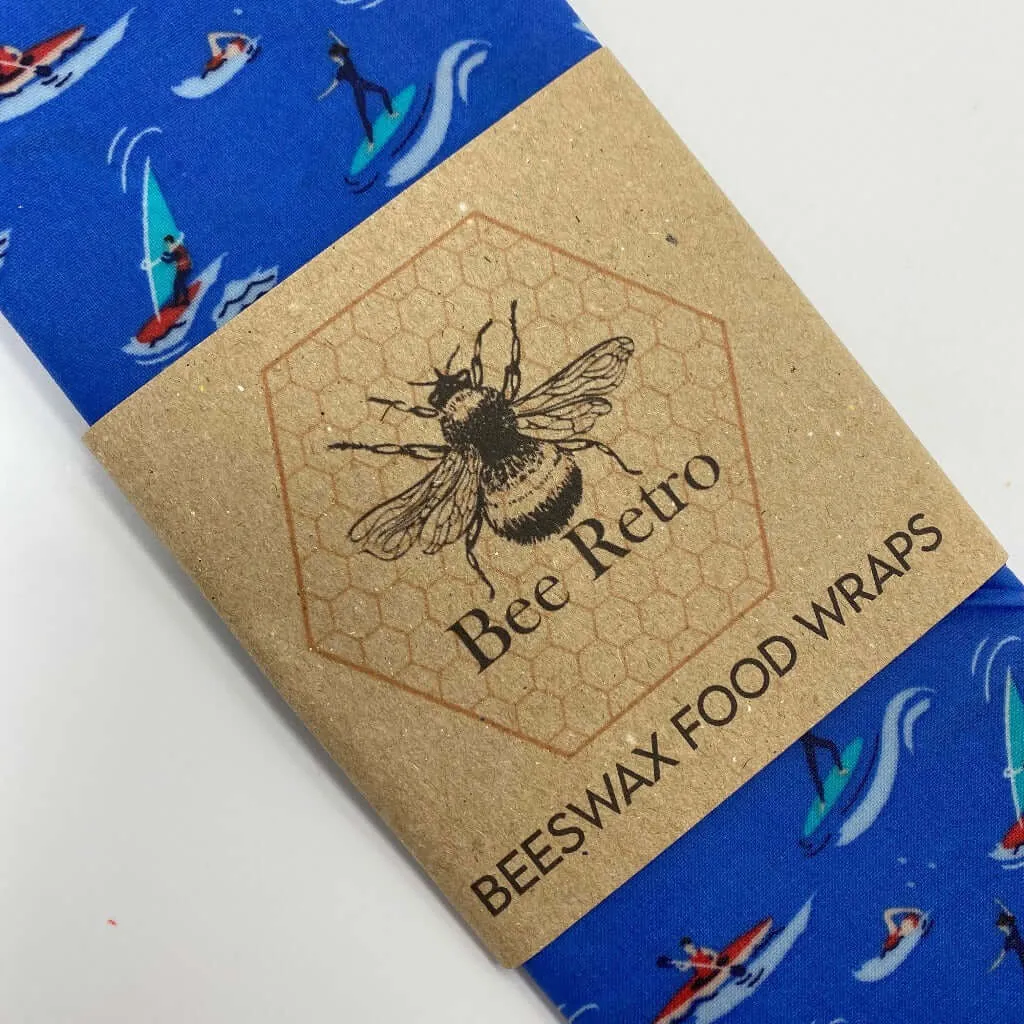 Seaside Beeswax Wraps - Eco Friendly Beeswax food wraps